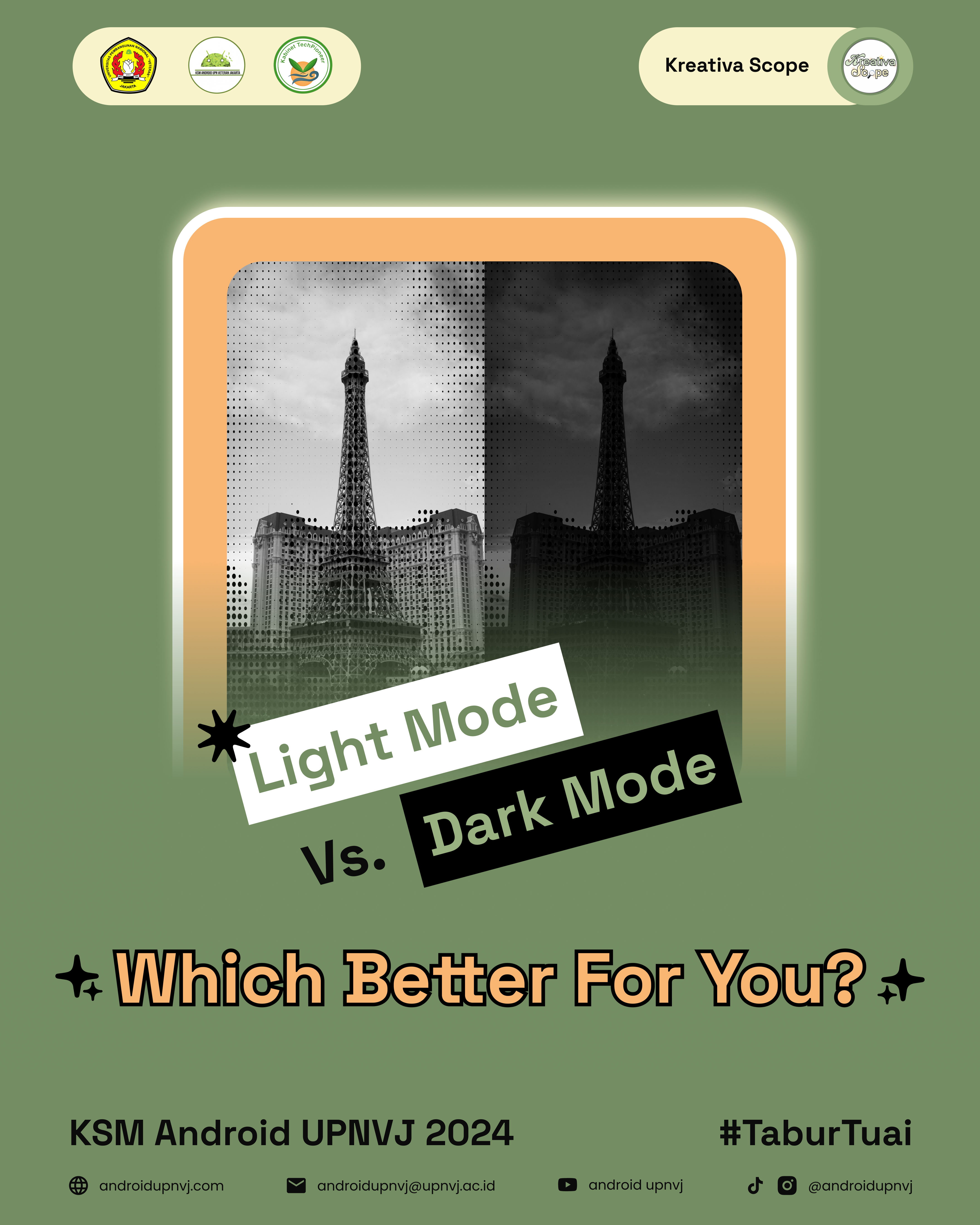Dark Mode vs Light Mode